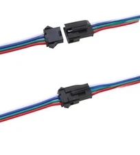 4-Pin Sm Terminal Cable For 5050 RDB WS2811 6803 RGB ceiling light connector
