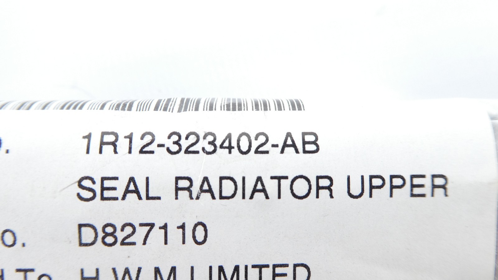 Aston Martin Vanquish Dichtung Wasserkühler SEAL RADIATOR UPPER 