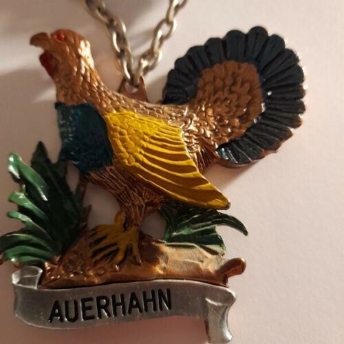 Grabenstetten Lkr. Reutlingen 1696 Einw. Motiv Auerhahn unedle Plakette 1992 - Bild 2 von 4