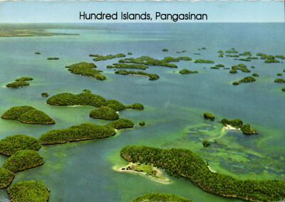 PC PHILIPPINES, HUNDRED ISLANDS, PANGASINAN, Modern Postcard (b43079)