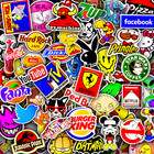 50pcs Waterproof Vinyl Stickers for Water Bottles, Laptops, Skateboard, Luggage