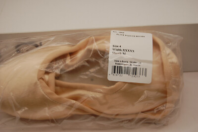NIB Nikolay Grishko Elite Ballet Pointe Shoes 4  XXXXX 5X Med Shank NOT RETURN