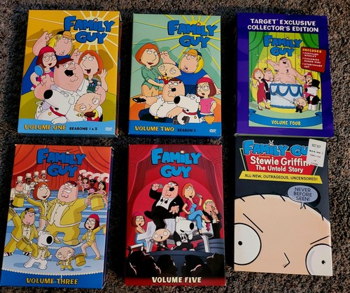 Stewie Película Family Guy DVD Volume 1 2 3 4 (Target exclusive) 5 LOT + Stewie Griffin movie | eBay