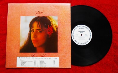 LAURA NYRO    NESTED    1978 WHITE LABEL PROMO LP