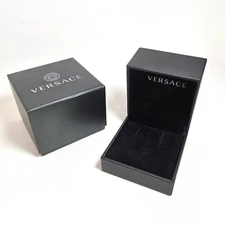 Versace Small Square Empty Gift Box for Small Jewelry/Earrings 3”x3”x2.5”