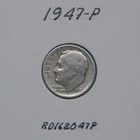 1947-D Roosevelt, 1947-P Roosevelt, 1947-S Roosevelt dimes, 3 dimes 90% silver — photo 3