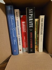 Lot of 6 Civil War and Post-Civil War Books, including Manhunt, Separate, Etc.