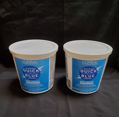 #ad L#x27;OREAL Quick Blue Extra Strength Powder Hair Bleach 1 lb 2 Pack $36.99