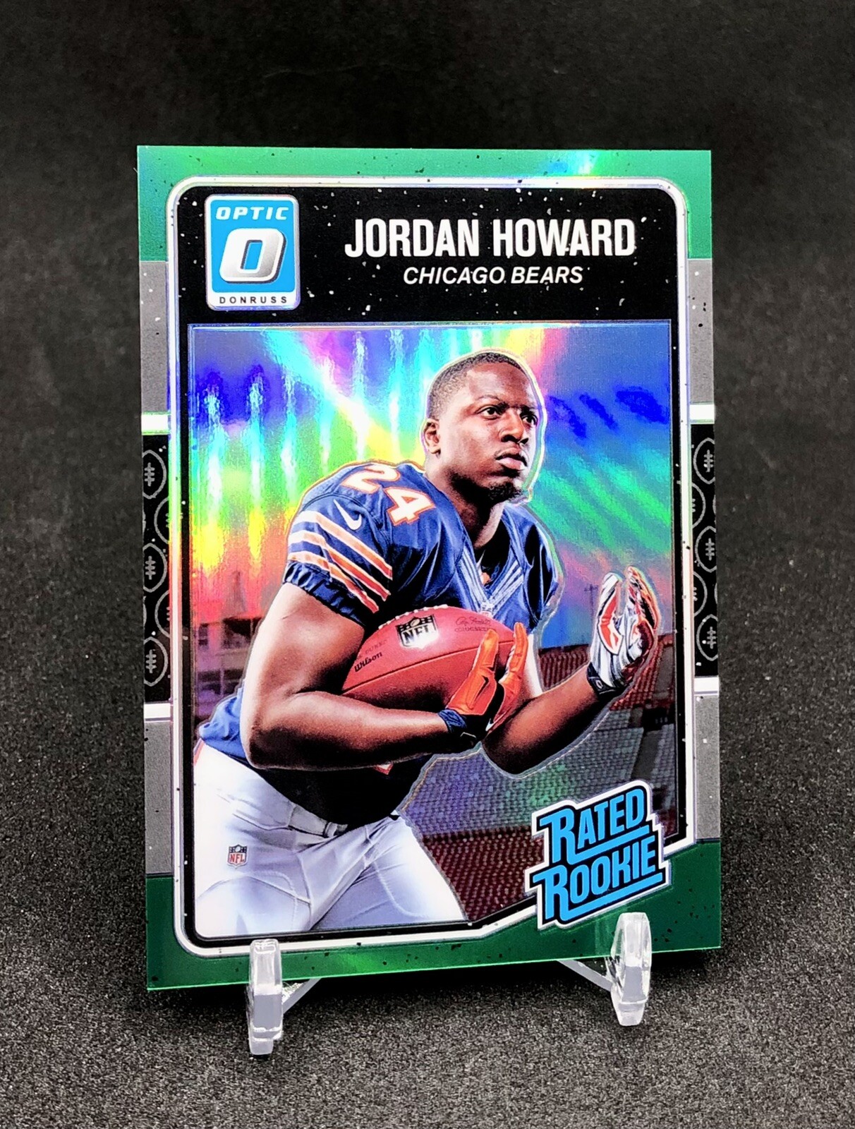 Jordan Howard Panini Donruss Optic #177 Green