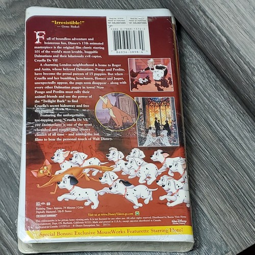 101 Dalmatians (VHS, 1999) for sale online | eBay