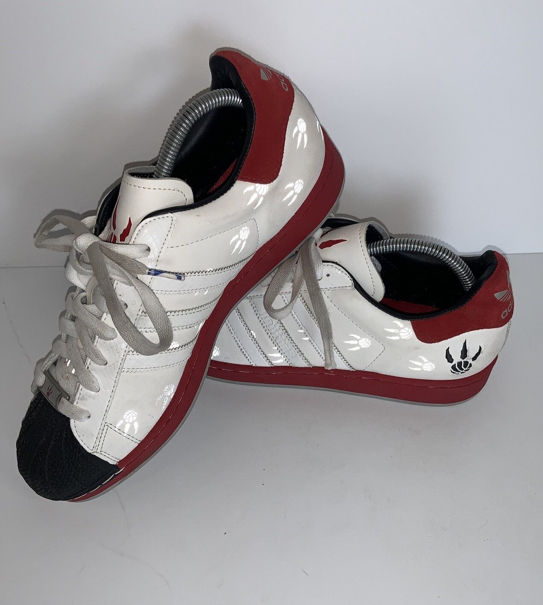 Toronto Raptors Adidas Superstar US Size 10 Article #014171 | eBay