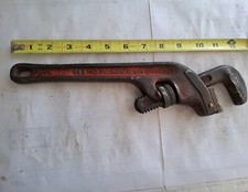 Vintage RIDGID E12 HEAVY DUTY OFFSET PIPE WRENCH  RIDGE TOOL USA 