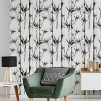 10M Vlies Tapeten Rollen Wohnzimmer Natur Bambusse BläTter Exotisch Flora Xxl 38