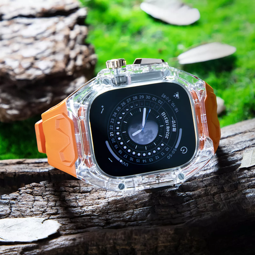 For Apple Watch 10/9/8/7/6/5/4 Ultra iWatch Band Strap TPU + PC Case 40/45/49mm - Zdjęcie 16 z 18