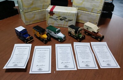 5x Matchbox Best of Scotland Collection - Laphroaig, Sheep Dip, Teacher's Whisky