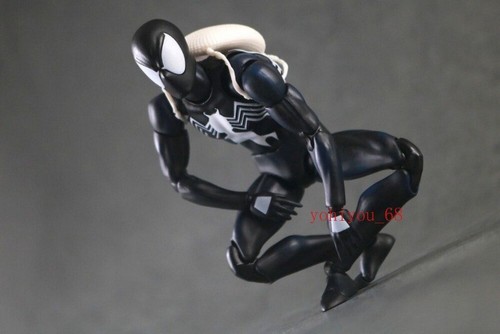 CT Ver. MAFEX Spider-Man Black Costume COMIC Ver. Action Figure Collection New - Picture 14 of 20