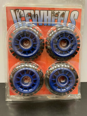 NEW Ice Wheels In-Line Skate Rollerblade Wheels 76mm 85A 4-Pack Hockey Street