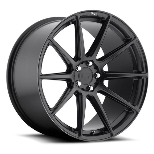 4-Niche M147 Essen 20x9 5x4.5" +35mm Matte Black Wheels Rims 20" Inch - Picture 1 of 2