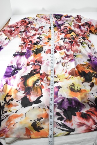 Woman's ECI New York Floral Dress Size Medium - Picture 6 of 9