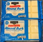 2 Pack Clover Valley Almond Bark Vanilla Flavored Coating 24 OZ - BB: July 2026