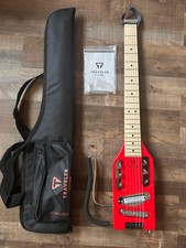 Traveler Guitar Ultra-light Left-handed Acoustic-electric Guitar, Vintage Red