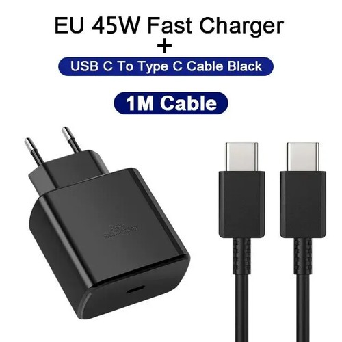 Charge Rapide 45W pour Samsung Chargeur USB C PD Charge Rapide 3.0 Charge Murale Neuf - Photo 21 sur 21
