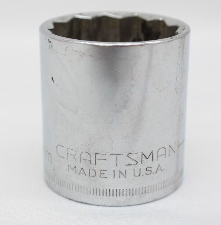 ハンドメイドつ Vintage Craftsman G 44244 30mm 12 Point 1/2