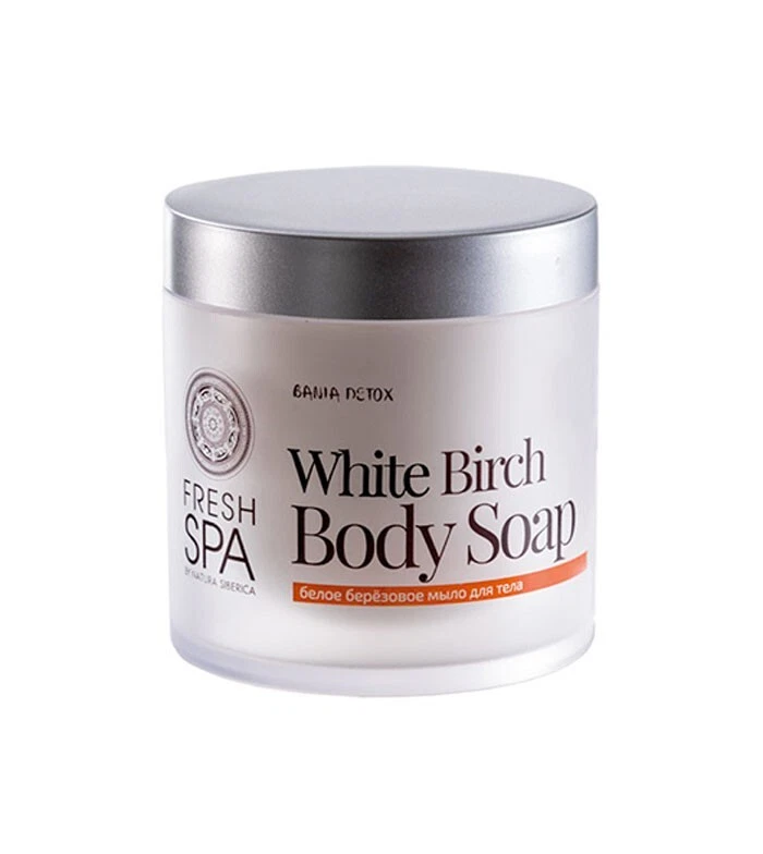 Jabón Corporal Nutritivo Jabón Abedul Blanco, Spa Fresco de Natura Siberica, 400 ml Foto 2 de 3