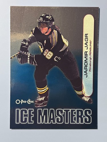 1999-00 O-PEE-CHEE ICE MASTERS JAROMIR JAGR #IM4 PITTSBURGH PENGUINS