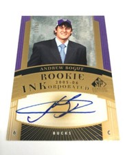 AB314-2005-06 UD SP SIGNAT. ED NBA CARD ROOKIE INK AUTOGRAPH ANDREW BOGUT 17/50