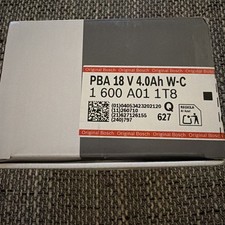 Bosch Akku Pack PBA 18V 4.0Ah W-C (18 Volt System, 4.0Ah Batterie, Im Karton)
