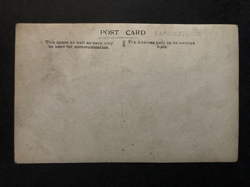Railway Station Staff Barnoldswick Lancashire Real Photo Postcard P58 - Imagen 2 de 2