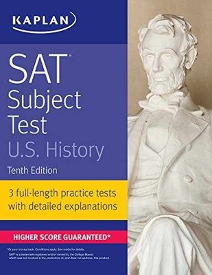 SAT Subject Test U.S. History - Paperback, by Kaplan Test Prep - Very Good