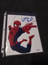 Drake Bell Actor Signed Spiderman 8x10 Autographed Photo JSA