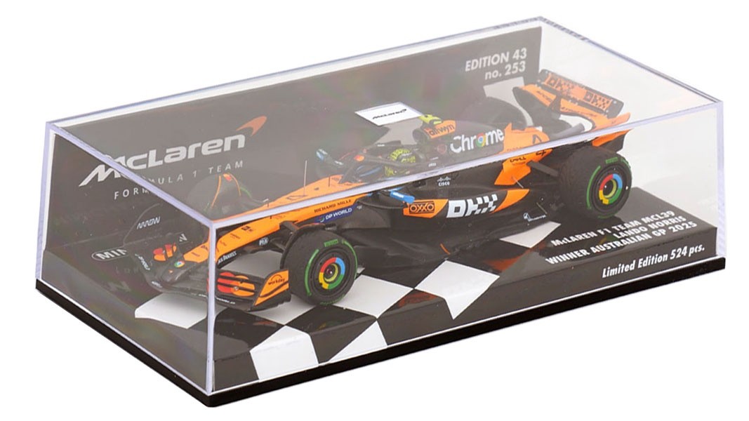 Minichamps McLaren MCL39 Winner Australian GP 2025 - Lando Norris