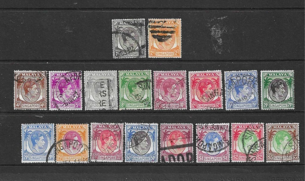 Singapore Stamps (1824-1963) for sale | eBay UK