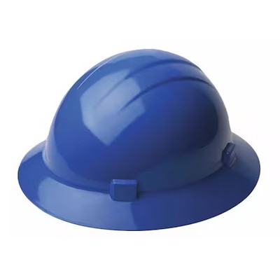 Deltaplus Wel20006bl Hard Hat, Americana 360(R), Polyethylene, 4 Point Ratchet,