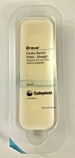 New Coloplast Brava Elastic Barrier Strips - Straight 120740  2 x 20 40 Total
