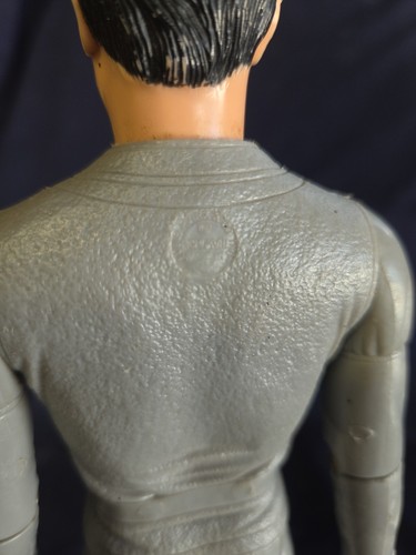 Vintage Marx Noble Knight Sir Stuart 12" Actionfigur Silber 1968 nur Figur - Bild 10 von 10