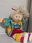 Cabbage Patch Kids Doll CPK Designer Line Girl Map Jacket 80's Big Hair Cornsilk