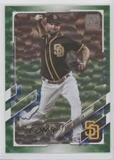 2021 Topps Green 213/499 Kirby Yates #267 4z8