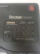 Sony D-66 Discman Fm/amohne Zubeh&ouml;r