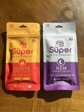 The Super Patch Company:The REM Patch & The Ignite Patch Pack Of 28 Patches