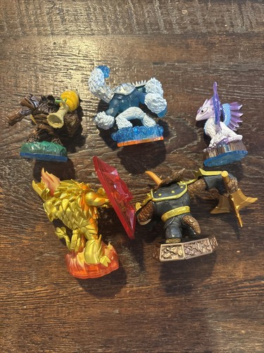 Lote a granel de 5 estatuillas Skylander RARAS oficiales genuinas - Imagen 7 de 7