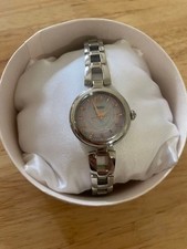 Seiko Pink Rose Limited Edition SWFA189 Solar Watch Womens 2000 Japan