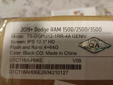 Linkswell Generation IV 12.1" T-Style Radio for 2019-2021 Dodge Ram used