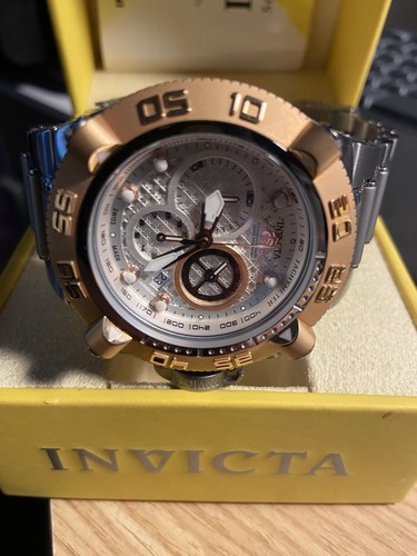 INVICTA SUB IV 11344 MENS 47MM RARE SWISS MADE CHRONOGRAPH WATCH | eBay