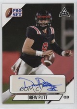 2021 Leaf Pro Set College Auto Drew Plitt #PS-DP1 Auto 10jr