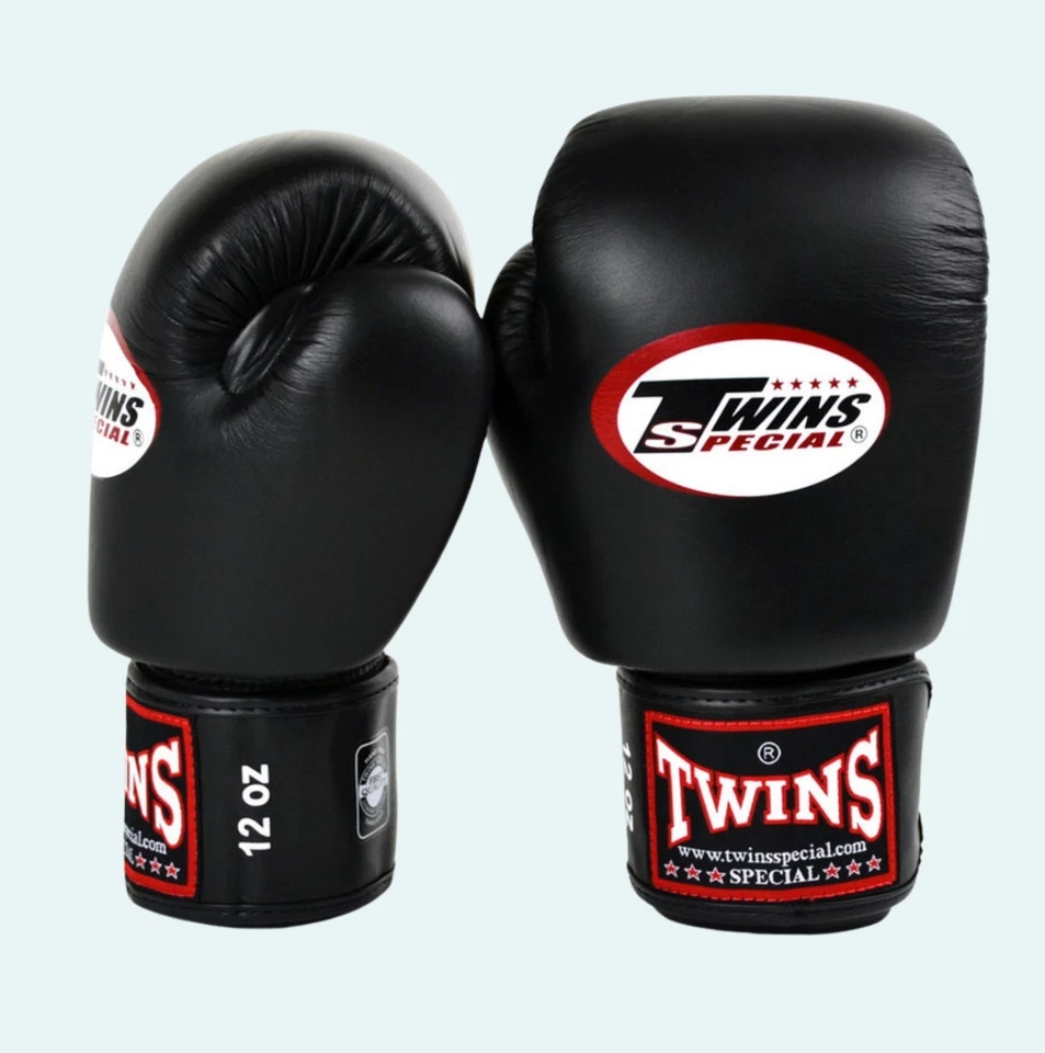 Guantes de combate profesionales Twins Special Boxing Bloves tipo tapiz 8 oz-16 oz Foto 3 de 4