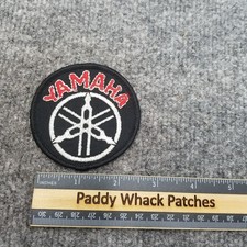 Vintage Yamaha Motorcycle Patch Black 80s R4a